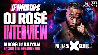 quotIMMA GET THAT KNOCKOUTquot OJ ROSÉ INTERVIEW ON USA SAIYAN FIGHT  IFN Boxing [upl. by Dan609]