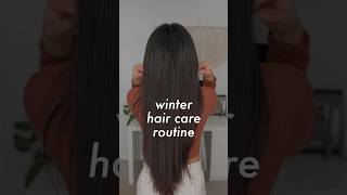 Winter Hair Care Routine Hydrate Dry Hair shorts [upl. by Flosi]