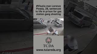 Life Sentence for Visalia California Gang Shooting shorts tularecounty [upl. by Anaujal255]