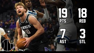 Domantas Sabonis Highlights  Kings vs Warriors  27th Oct 2023 [upl. by Nore]