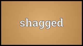 Shagged Meaning [upl. by Hancock146]