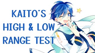 〖KAITO V3〗HIGH amp LOW VOCAL RANGE TESTS 2022 REMAKE · 高音厨音域テスト amp 低音厨音域テスト 2022リメイク〖VOCALOIDカバー〗 [upl. by Lemrahs]