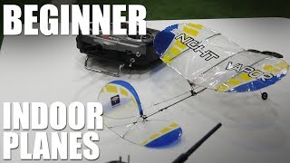 Flite Test  Beginner Indoor Planes  REVIEW [upl. by Joacimah]