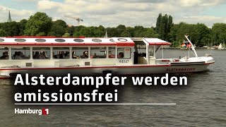 Für das Klima Alsterschiffe werden emissionsfrei [upl. by Sallyanne]