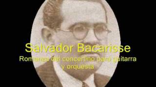 Salvador Bacarisse 18981963  Romanza del concertino para guitarra y orquesta [upl. by Seamus891]