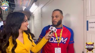 Robinson Canó El Capitán de la Patria Diciendo Presente una Vez Más en Serie del Caribe [upl. by Ainezey]