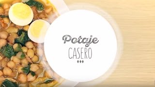 Cómo preparar un potaje casero  Recetas fáciles [upl. by Leilah]