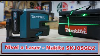 Nível Laser Makita SK105GDZ [upl. by Adal]