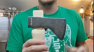 Making a Vintage Hatchet amp Leather Sheath  Tips amp Tricks [upl. by Carnahan786]