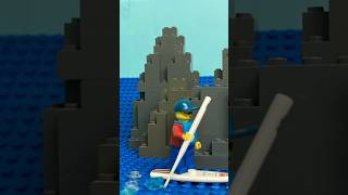 September 11th is national stand up paddle board day nationalday lego brickfilm stopmotion [upl. by Adaynek]