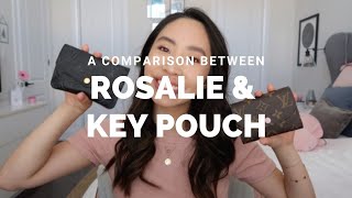 Louis Vuitton Rosalie Coin Purse vs Empreinte Key Pouch [upl. by Sucramd]