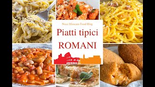 Piatti tipici Romani [upl. by Ahsilam517]