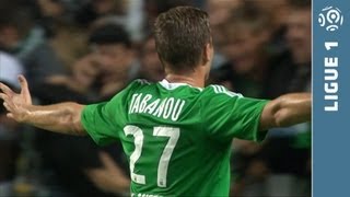 Great goal Franck TABANOU 27  AS SaintEtienne  SC Bastia 22  20132014 [upl. by Sreip]