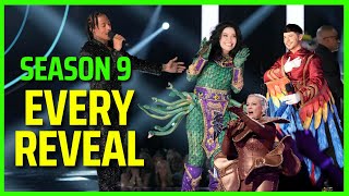 Every Masked Singer Reveal Season 9 Compilation 2023 [upl. by Gadmon]