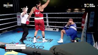 Teremoana Junior AUS vs Mourad Kadi ALG Eindhoven Box Cup 2024 SFs 92kg [upl. by Aihsetel148]