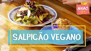 Salpicão vegano e molho especial para salada  Tati Lund  ComidaOrg [upl. by Enyrehtak]