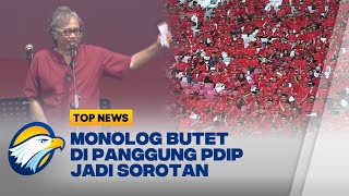 Monolog Butet di Panggung PDIP Tuai Polemik [upl. by Sassan]