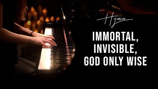 Immortal Invisible God Only Wise Hymn Piano Praise by Sangah Noona with Lyrics [upl. by Nho]