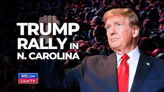 LIVE Trump Rallies in Greensboro North Carolina [upl. by Leslie]