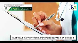 Chlorthalidone Vs Hydrochlorothiazide How Are They Different [upl. by Bascomb]