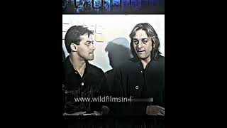 Salman Khan and Sanjay Dutt swag edits video viral foryou original youtubeshorts unfreezemyacco [upl. by Holmen930]