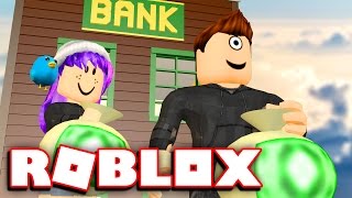 COPS ARE COMING  Roblox Rob a Bank Obby w RadioJH Games [upl. by Aelyak362]