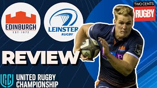 Edinburgh v Leinster Rugby Match Reaction  URC Round 1 202425 [upl. by Ries]