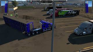 KENWORTH W900  CUSTOM CATTLE TRAILERS  COWS 40 TONNES [upl. by Rhu]