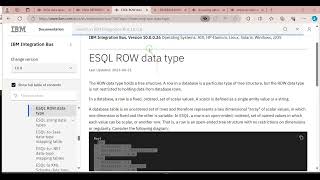 7 ESQL REFERENCE amp ROW data type [upl. by Hamilton105]