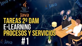 Tareas 2º DAM elearning  Tarea 1  Procesos y servicios 1  Ordenando números aleatorios [upl. by Adnav]