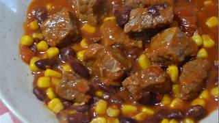 Boeuf bourguignon tex mex recette cookeo [upl. by Terriss]