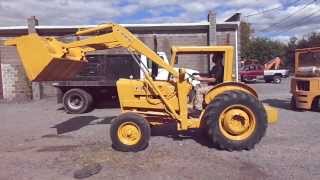 1971 Ford 3400 Industrial Loader Tractor Demonstration [upl. by Oleta]