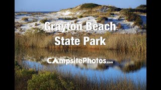 Grayton Beach State Park Florida Campsite Photos [upl. by Dnomzed562]