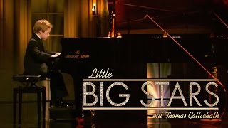 KlavierWunderkind Philipp  Little Big Stars mit Thomas Gottschalk  SAT1 [upl. by Hoffer]