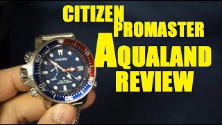 Citizen Promaster Aqualand BN203801L Review [upl. by Eddana]