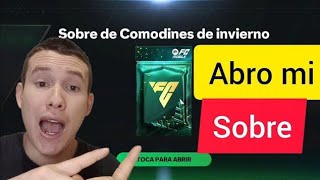 Abro mi sobre de comodines de invierno FC Mobile [upl. by Rj]