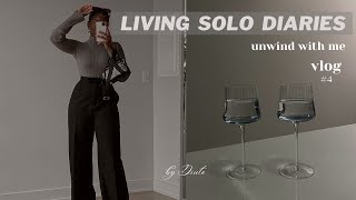 LIVING SOLO DIARIES 004 Weekly Vlog  Skincare routine Moose Knuckles Inv Toronto Trip [upl. by Andree149]