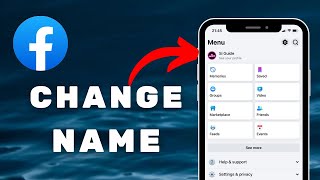 How to Change Name on Facebook [upl. by Darrill]