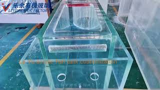 The advantage of custom acrylic aquarium fish tankLeyu acrylic [upl. by Tanah]