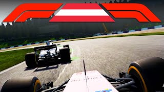 KAMPF um die Punkte  Österreich 22 🎮 F1 2017 S2 18 [upl. by Anaibaf]