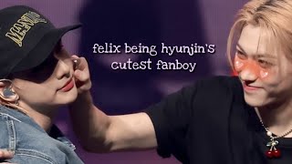 felix being the CUTEST hwang hyunjin fanboy  HYUNLIX [upl. by Anitrebla]