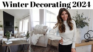 NEW Winter Decorating Ideas  New Year Refresh Decor Ideas  Christmas Take Down [upl. by Edrick79]