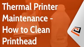 Thermal Printer Maintenance  How to Clean Printhead [upl. by Aimerej]