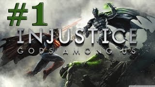 Lets Play Injustice Götter Unter Uns Deutsch Part 1 German Walkthrough Gameplay 1080p [upl. by Enajaras]