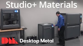 Desktop Metal Studio System Current Materials [upl. by Donell91]