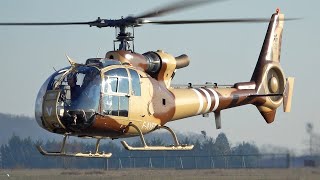 Brand new private Aerospatiale SA 341F2 Gazelle helicopter ExFrench Army [upl. by Rediah]