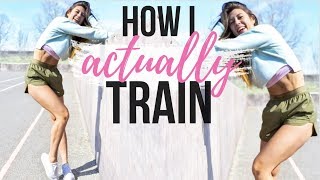 HOW I ACTUALLY TRAIN  MY FULL WEEK OF WORKOUTS [upl. by Sibbie]