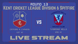 Catford amp Cyphers 1st XI vs Tunbridge Wells 2nd XI [upl. by Naujek425]