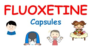 Fluoxetine capsules Prozac  Mechanism precautions  side effects amp uses [upl. by Eiramrefinnej766]