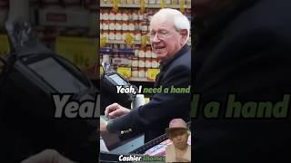 Cashier Shames Elderly Man awareness fyp shorts [upl. by Schnabel663]